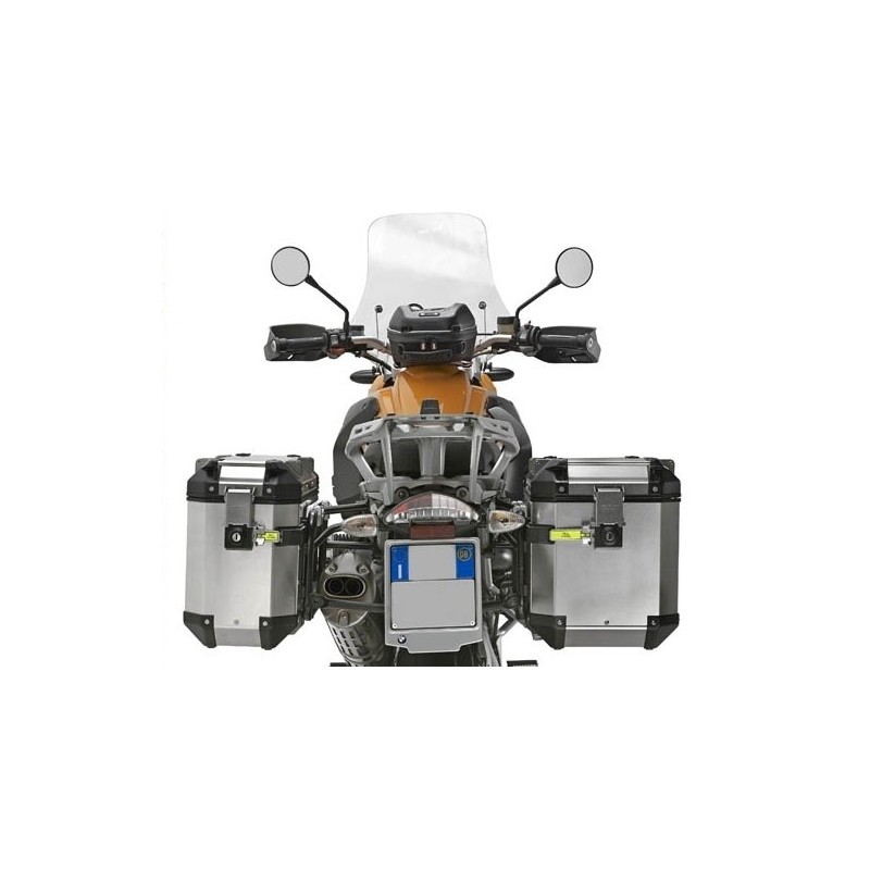 SPEZIFISCHER STAHLROHR-SEITENKOFFERTRÄGE GIVI FÜR KOFFER MONOKEY CAM-SIDE TREKKER OUTBACK BMW R 1200 GS ADVEN