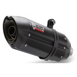 TERMINALE MIVV SUONO PER YAMAHA FZ1/FZ1 FAZER 2006-2015, DEKAT BLACK/CARBONIO