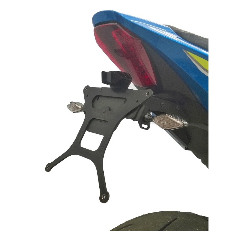 KENNZEICHENHALTER SUZUKI GSX-R 1000 2017-2020, MIT EINSTELLBARER NEIGUNG