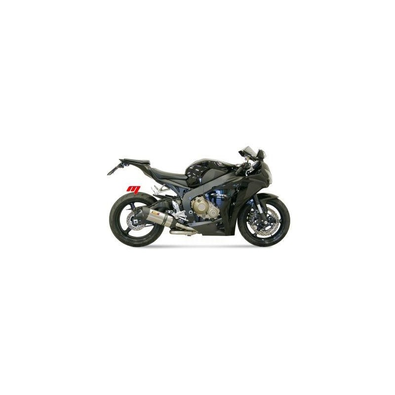 TERMINALE MIVV SUONO HONDA CBR 1000 RR 2008-2013, DEKAT ACCIAIO/CARBONIO