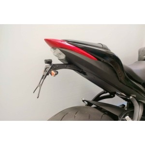 LICENSE PLATE SUPPORT SUZUKI GSX-S 750 2017-2020, WITH ADJUSTABLE INCLINATION