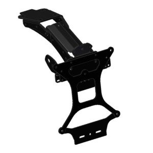 LICENSE PLATE SUPPORT SUZUKI GSX-S 750 2017-2020, WITH ADJUSTABLE INCLINATION