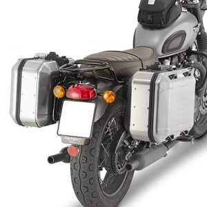 PORTAMALETAS LATERAL GIVI PARA MALETAS LATERALES MONOKEY TRIUMPH BONNEVILLE T120 2016-2020