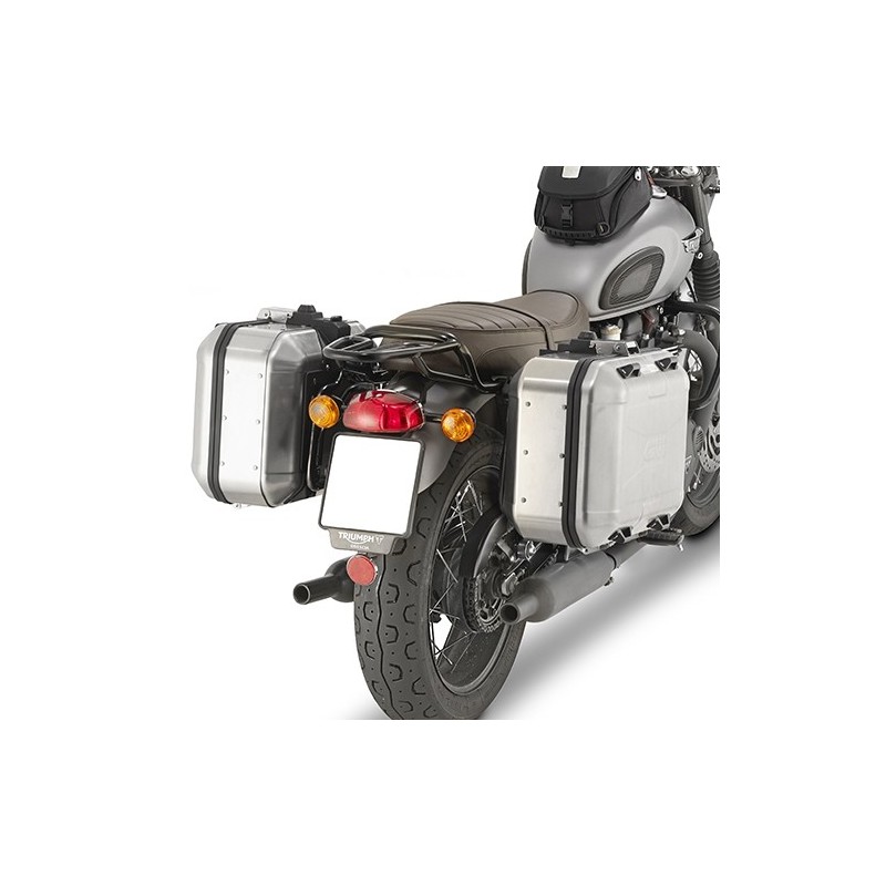 PORTAVALIGIE GIVI PER VALIGIE LATERALI MONOKEY TRIUMPH BONNEVILLE T120 2016-2020