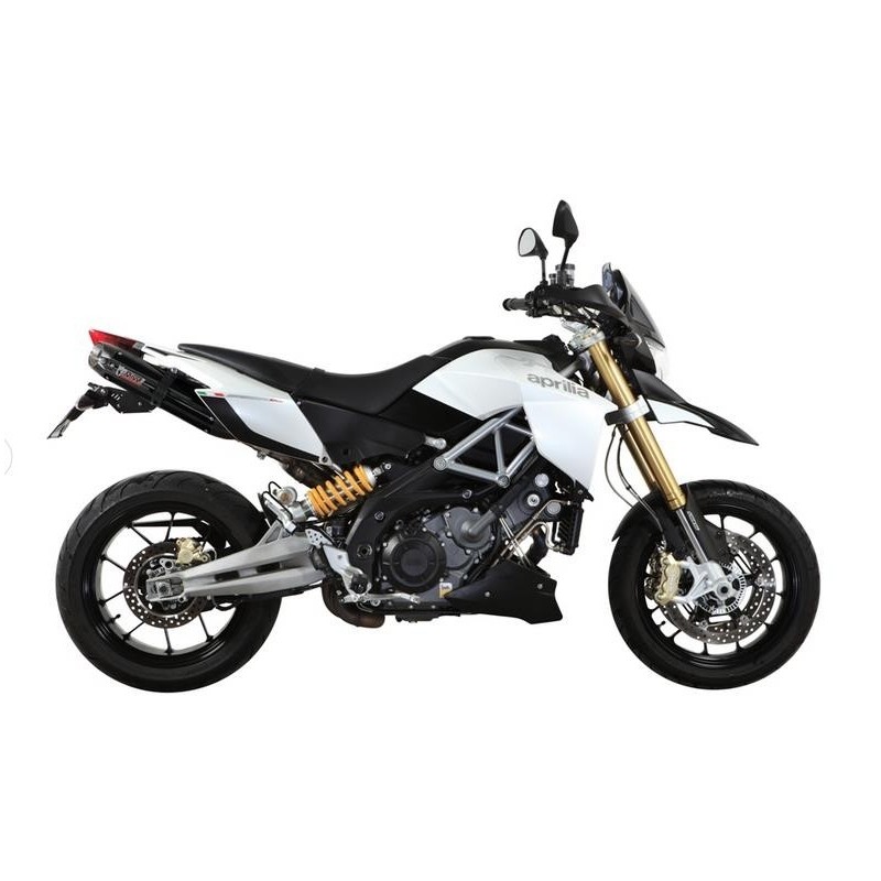 COPPIA TERMINALI MIVV SUONO APRILIA DORSODURO 1200 2012-2015, DEKAT BLACK