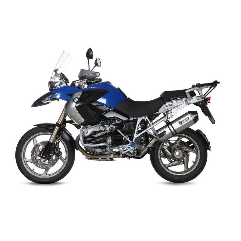 TERMINALE MIVV SPEED EDGE BMW R 1200 GS 2004-2007, OMOLOGATO ACCIAIO/CARBONIO