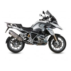 EXHAUST MIVV SPEED EDGE FOR BMW R 1200 GS 2013-2018, APPROVED TITANIUM/CARBON