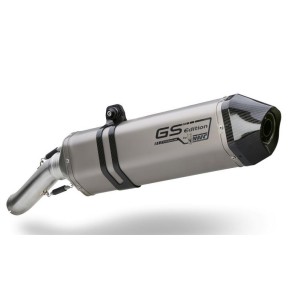 TERMINALE MIVV SPEED EDGE BMW R 1200 GS ADVENTURE 2014-2018, OMOLOGATO TITANIO/CARBONIO