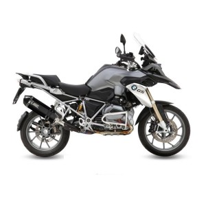 TERMINALE MIVV SPEED EDGE BMW R 1200 GS ADVENTURE 2014-2018, OMOLOGATO BLACK/CARBONIO