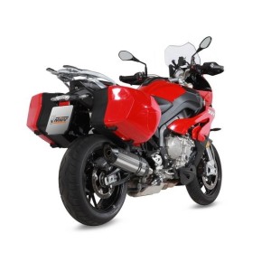 TERMINALE MIVV SUONO BMW S 1000 XR 2015-2019, OMOLOGATO ACCIAIO/CARBONIO