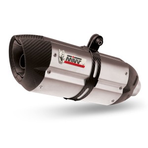 COPPIA TERMINALI MIVV SUONO DUCATI 1198/S 2009-2010, DEKAT ACCIAIO/CARBONIO