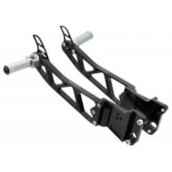 ESTRIBERAS DEL PASAJERO CNC RACING DUCATI MONSTER 1100 EVO 2011-2013