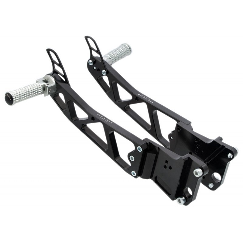 RACING PASSENGER FOOTBOARDS DUCATI MONSTER 1100 EVO 2011-2013