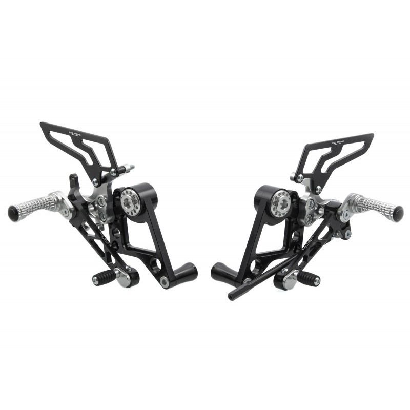 ADJUSTABLE REAR SETS CNC RACING DUCATI HYPERMOTARD 1100 EVO 2010-2011