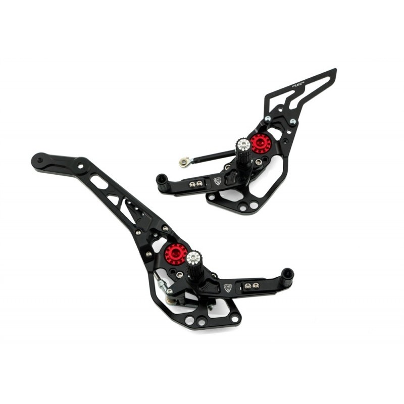 ADJUSTABLE FOOTRESTS CNC RACING DUCATI HYPERMOTARD 821 2013-2015