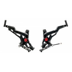 ADJUSTABLE FOOTRESTS CNC RACING MOD. SPORT DUCATI MONSTER 1200 2014-2016