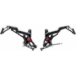 ESTRIBERAS AJUSTABLES CNC RACING TOURING DUCATI MONSTER 1200 2014-2016