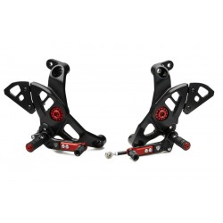 ADJUSTABLE REAR SETS CNC RACING DUCATI MONSTER 1200 R 2016-2019