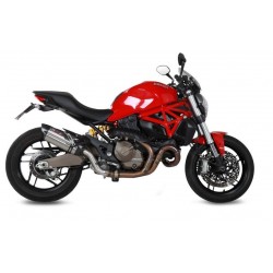 EXHAUST MIVV SUONO DUCATI MONSTER 821 2014-2017, DEKAT STEEL/CARBON