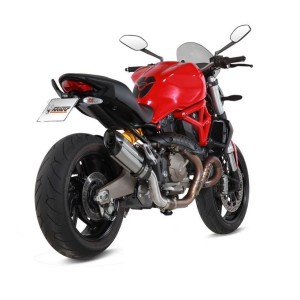 TERMINALE MIVV SUONO DUCATI MONSTER 821 2014-2017, DEKAT ACCIAIO/CARBONIO
