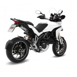 EXHAUST MIVV GP DUCATI MULTISTRADA 1200/S 2010-2014, DEKAT BLACK