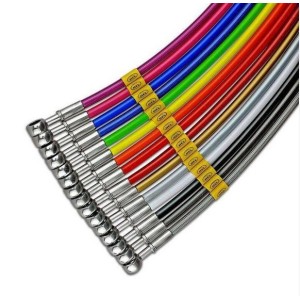 KIT MANGUERA DE FRENO DIRECTO HEL (ANT + POST) KAWASAKI ZX-6R 636 2005-2006