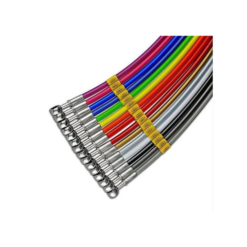 HEL (ANT + POST) DIRECT BRAKE HOSE KIT YAMAHA R6 2003-2004