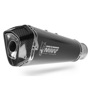 EXHAUST MIVV DELTA RACE DUCATI SCRAMBLER DESERT SLED 2019-2020, DEKAT BLACK/CARBON