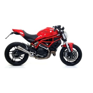 TERMINALE ARROW PRO-RACE DUCATI MONSTER 797 2017-2020, ACCIAIO, DEKAT