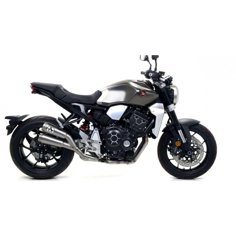 TERMINALE DOPPIO ARROW PRO-RACE HONDA CB 1000 R 2018-2020, TITANIO, OMOLOGATO