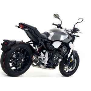TERMINALE ARROW GP2 HONDA CB 1000 R 2018-2020, ACCIAIO DARK, OMOLOGATO