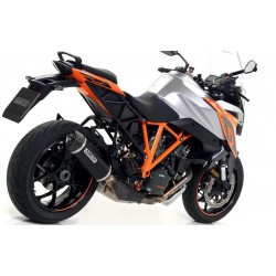 ARROW RACE-TECH EXHAUST KTM 1290 SUPER DUKE GT 2016-2018, DARK ALUMINUM/CARBON, APPROVED