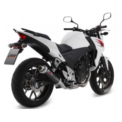 TERMINALE MIVV GP PER HONDA CB 500 X 2013-2015, OMOLOGATO CARBONIO