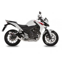 EXHAUST MIVV GP HONDA CB 500 X 2013-2015, APPROVED BLACK