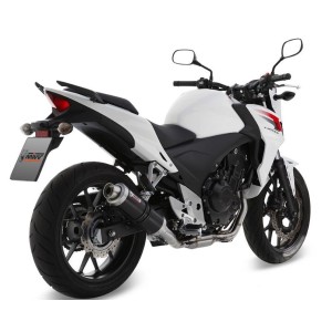 EXHAUST MIVV GP HONDA CB 500 F 2013-2015, APPROVED BLACK