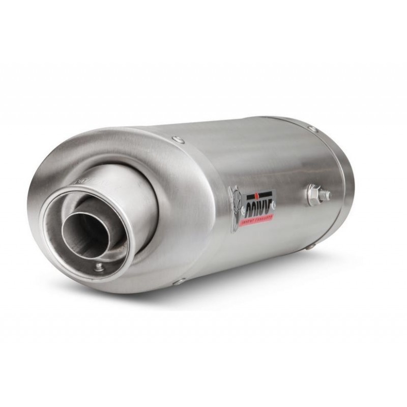 TERMINALE MIVV OVALE HONDA CBR 1000 RR 2006-2007, OMOLOGATO ACCIAIO