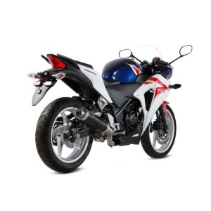 TERMINALE MIVV GP HONDA CBR 250 R 2011-2013, DEKAT BLACK