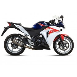 EXHAUST MIVV SUONO FOR HONDA CBR 250 R 2011-2013, DEKAT STEEL/CARBON