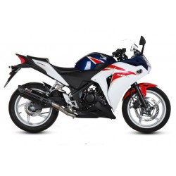 EXHAUST MIVV SUONO FOR HONDA CBR 250 R 2011-2013, DEKAT BLACK/CARBON