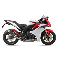 EXHAUST MIVV GP FOR HONDA CBR 600 F 2011-2013, APPROVED CARBON