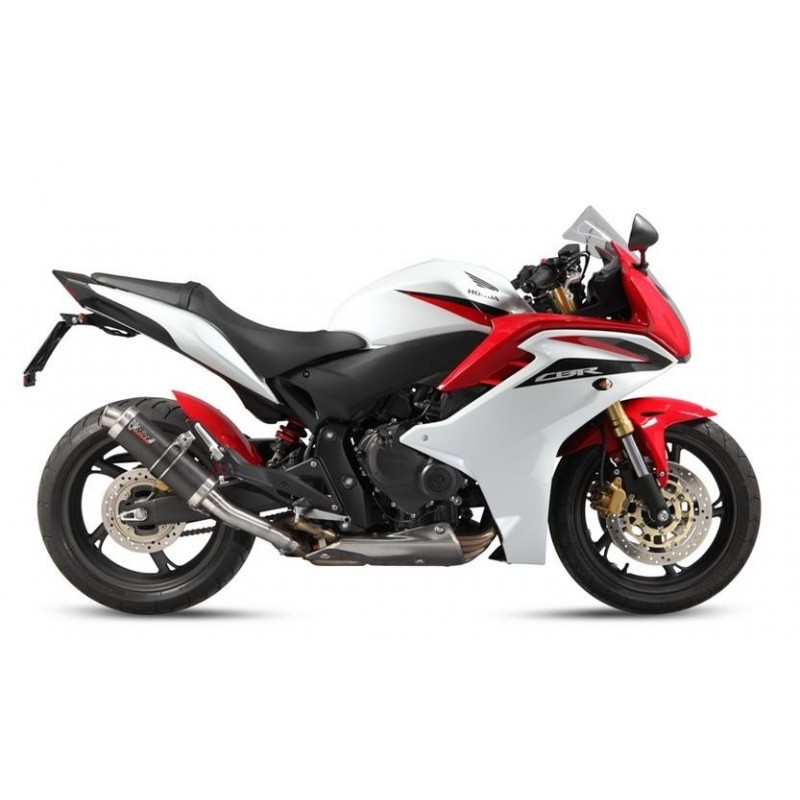 TERMINALE MIVV GP HONDA CBR 600 F 2011-2013, OMOLOGATO CARBONIO
