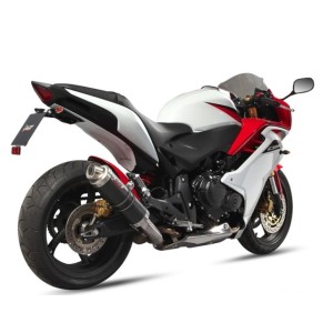 TERMINALE MIVV GP HONDA CBR 600 F 2011-2013, OMOLOGATO CARBONIO