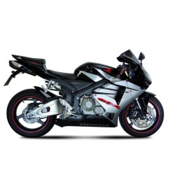 EXHAUST MIVV SUONO FOR HONDA CBR 600 RR 600 2007-2012, APPROVED BLACK/CARBON