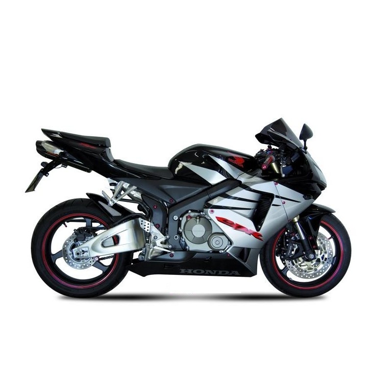 EXHAUST MIVV SUONO HONDA CBR 600 RR 600 2007-2012, APPROVED BLACK/CARBON