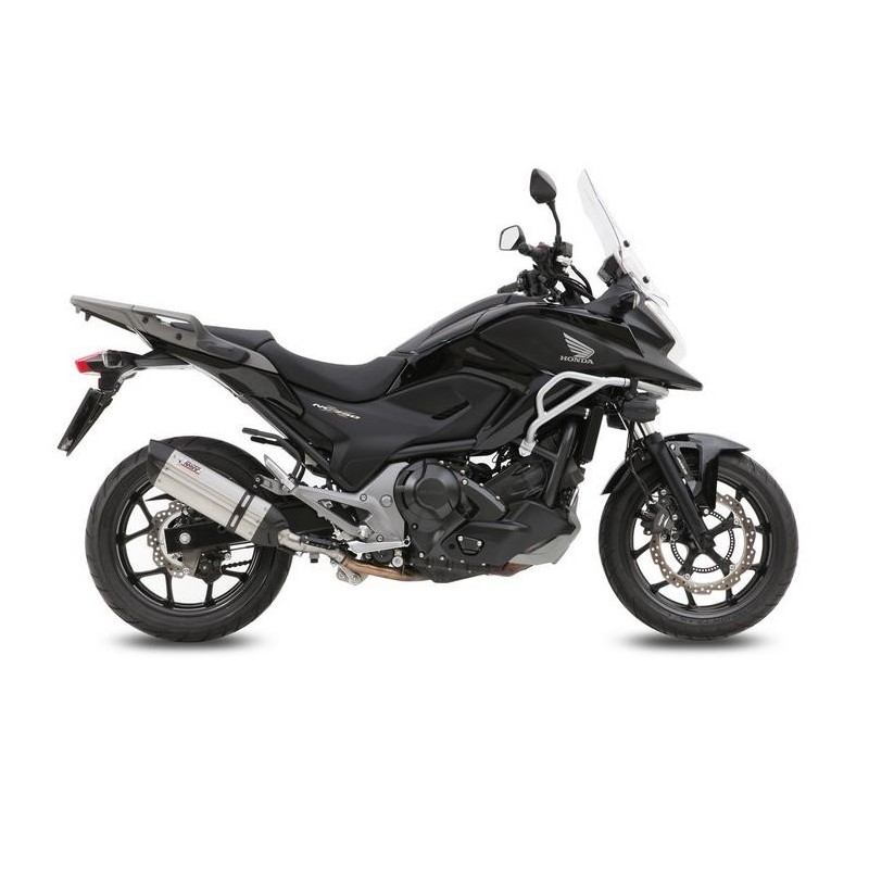 TERMINALE MIVV SUONO HONDA NC 750 S/X 2014-2015, OMOLOGATO ACCIAIO/CARBONIO