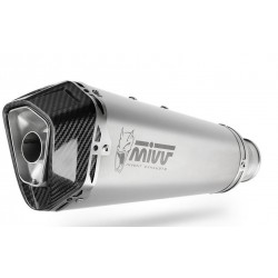 EXHAUST MIVV DELTA RACE FOR HONDA X-ADV 750 2017-2020, APPROVED STEEL/CARBON