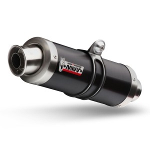 TERMINALE MIVV GP KAWASAKI NINJA 300 2013-2018, OMOLOGATO BLACK
